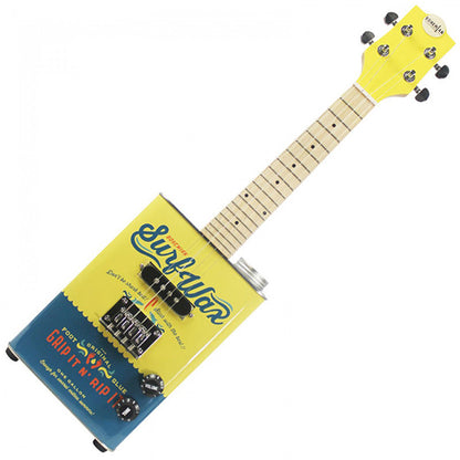 BOHEMIAN UKULELES BOHEMIAN OIL CAN UKULELE WITH PADDED BAG