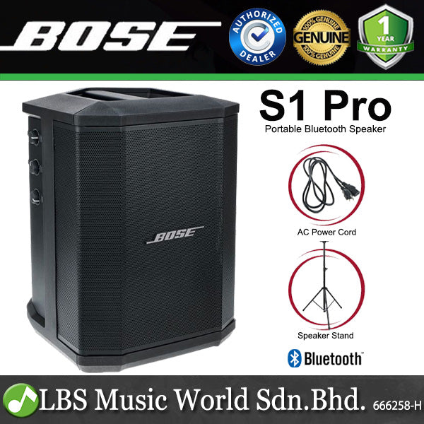 Bose S1 Pro 150 Watt 3 Channel Multi Position Portable Bluetooth Speaker PA System (S 1)