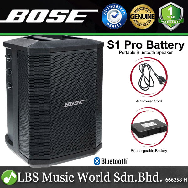 Bose S1 Pro 150 Watt 3 Channel Multi Position Portable Bluetooth Speaker PA System (S 1)