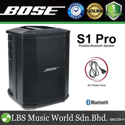Bose S1 Pro 150 Watt 3 Channel Multi Position Portable Bluetooth Speaker PA System (S 1)