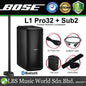 Bose L1 Pro32 Portable Line Array PA System Bluetooth Speaker Loudspeaker with Sub1 or Sub2 Subwoofer and Mixer (Pro 32)