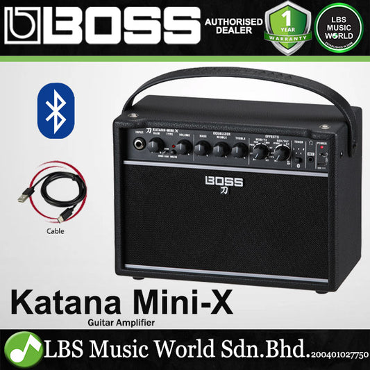 Boss Katana Mini-X 10 Watts 5" Speaker Guitar Bass Bluetooth Amplifier (MINIX MINI X)