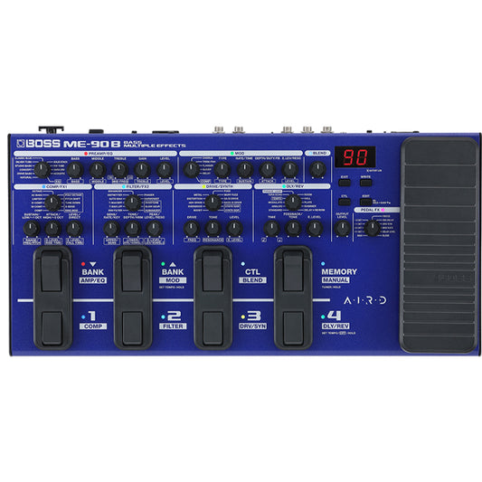 Boss ME-90B Bass Guitar Multi Effect Processor (ME90B)
