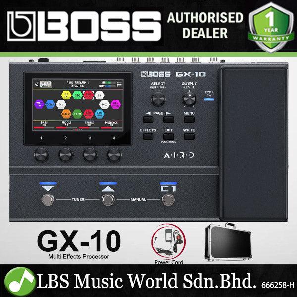 Boss GX-10 Multi Bass and Electric Guitar Effects Processor with Amp (GX10 GX 10)
