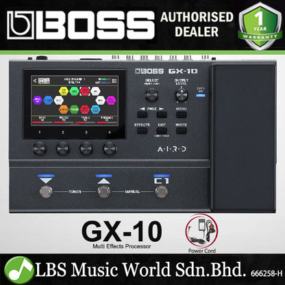 Boss GX-10 Multi Bass and Electric Guitar Effects Processor with Amp (GX10 GX 10)
