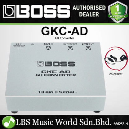 Boss GKC-AD 13 Pin GK Output Analog and Digital Converter (GKC AD)