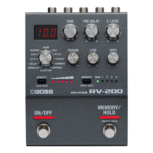 Boss RV-200 Reverb Multi Effect Guitar Pedal (RV200 RV 200)