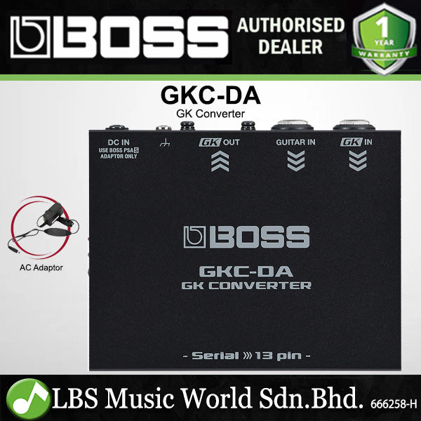 Boss GKC-DA Digital and Analog Converter for Guitar Synthesizer (GKC DA)