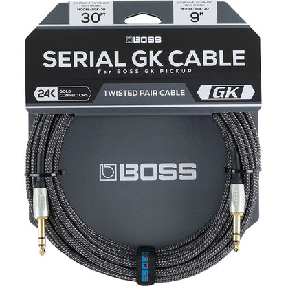 Boss BGK-15 TRS to TRS Cable for BOSS Serial GK Guitar Synthesizer - 15ft/30ft (BGK15 BGK30)