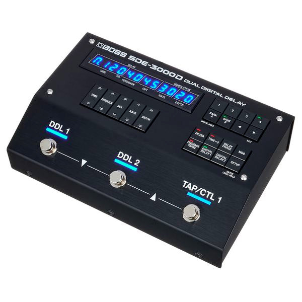 Boss SDE-3000D Dual Digital Delay Guitar Effect Pedal (SDE3000D SDE 3000D)