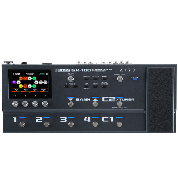 Boss GX-100 Guitar Multi Effects Pedal with Touchscreen Audio Interface and Bag (GX100 GX 100)