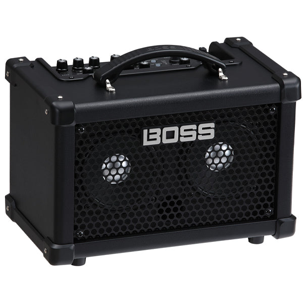 Boss DUAL CUBE BASS LX 10 Watt 2 x 5 Inch Bass Guitar Combo Amplifier with Amp Effect, USB and App
