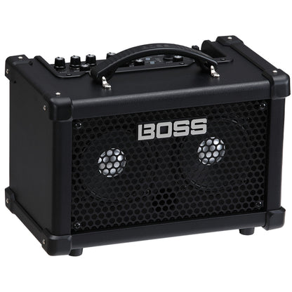 Boss DUAL CUBE BASS LX 10 Watt 2 x 5 Inch Bass Guitar Combo Amplifier with Amp Effect, USB and App