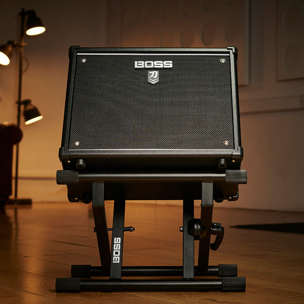 Boss BAS-1 Amplifier Stand with Tilt Back Design and Telescoping Amp Support Arm (BAS1)