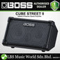 Boss CUBE STREET II 10 Watt 2 x 6.5 Inch Battery Powered Guitar Combo Amplifier Speaker Amp
