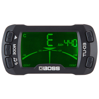 Boss TU-03 Clip On Tuner and Metronome (TU03)