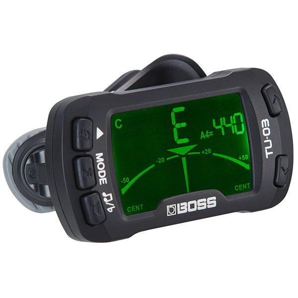 Boss TU-03 Clip On Tuner and Metronome (TU03)