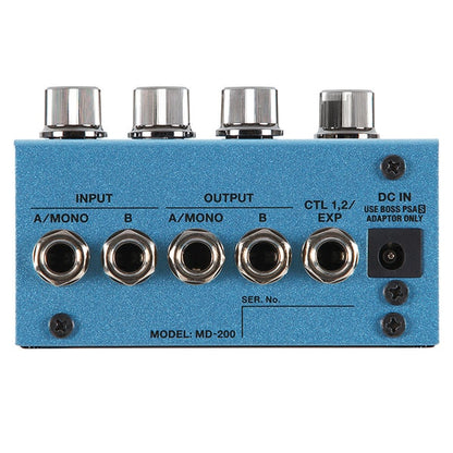 Boss MD-200 Modulation Effects Pedal with 12 Modulation Modes (MD200)