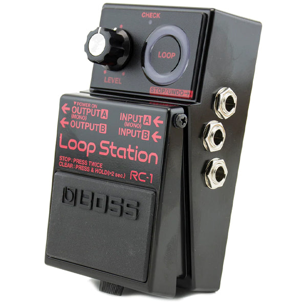 Boss RC-1 Loop Station Stereo Looper Guitar Effect Pedal - Black Edition (RC1 RC 1)
