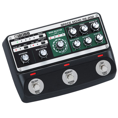 Boss RE-202 Space Echo Digital Delay Guitar Effect Pedal with 12 Echo Combinations (RE202 RE 202)