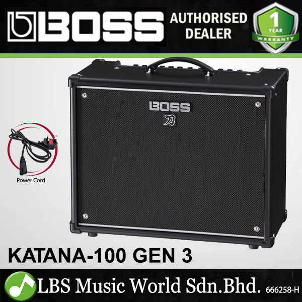 Boss Katana-100 Gen 3 100Watt Amp 12 inch Combo Guitar Speaker Amplifier (KTN-100G3 KTN 100)