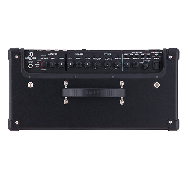 Boss Katana Head MKII Amp with Katana Cabinet 212 Guitar Speaker Amplifier Bundle Set