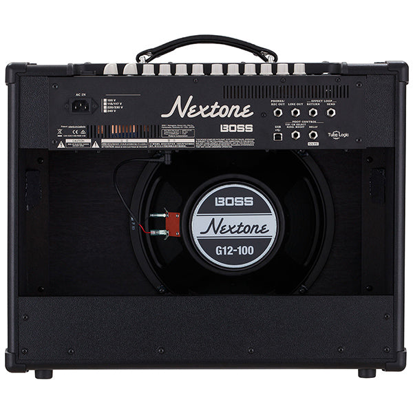 Boss Nextone Artist 80 Watt 1x12" Guitar Combo Amp with Tube Amplifier Modelling USB Effects