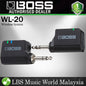 Boss WL-20 Digital Wireless Guitar System High Impedance with Cable Tone Simulation (WL20)