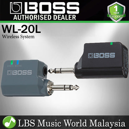 Boss WL-20L Guitar Wireless System Low Impedance Instrument with USB Charging (WL20L)