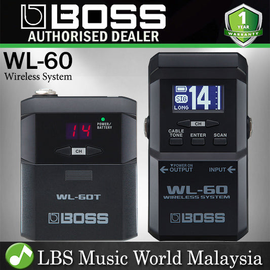 Boss WL-60 Guitar Wireless System (WL60)