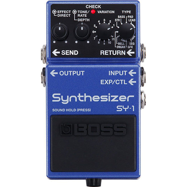 Boss SY-1 Guitar Polyphonic Synthesizer Effect Pedal Processor for Guitar and Bass (SY1 SY 1)