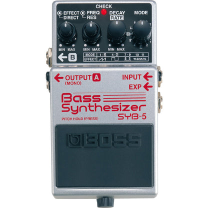 Boss SYB-5 Bass Synthesizer Guitar Effect Pedal Foot Switch Processor (SYB5 SYB 5)