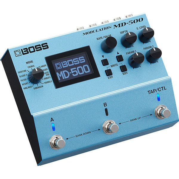 Boss MD-500 Modulation Multi-effects Pedal 12 Modulation Modes for Electric Guitar (MD500 MD 500)
