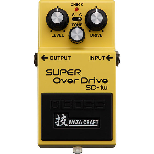 Boss SD-1W Super OverDrive Guitar Effect Pedal Foot Switch Processor Over Drive (SD1W SD 1W)