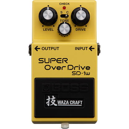 Boss SD-1W Super OverDrive Guitar Effect Pedal Foot Switch Processor Over Drive (SD1W SD 1W)