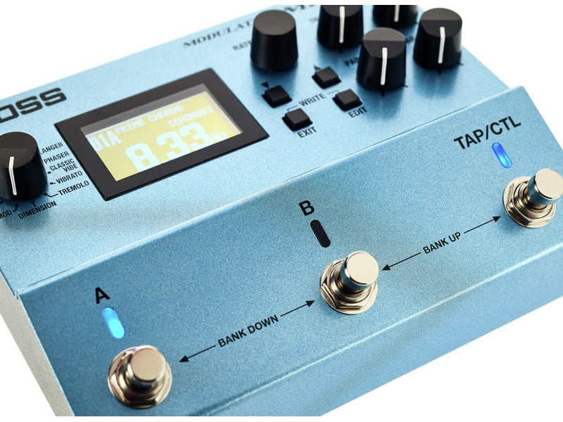 Boss MD-500 Modulation Multi-effects Pedal 12 Modulation Modes for Electric Guitar (MD500 MD 500)