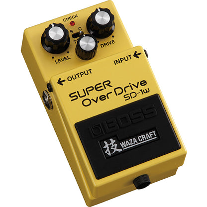 Boss SD-1W Super OverDrive Guitar Effect Pedal Foot Switch Processor Over Drive (SD1W SD 1W)