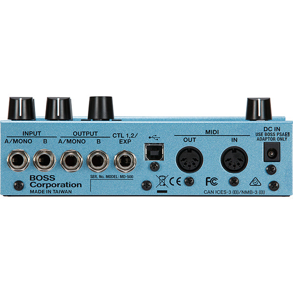 Boss MD-500 Modulation Multi-effects Pedal 12 Modulation Modes for Electric Guitar (MD500 MD 500)