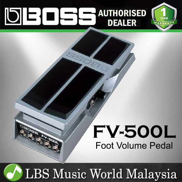 Boss FV-500L Foot Volume Pedal For Keyboard & Low Impedance Instrument (FV500L FV 500L)