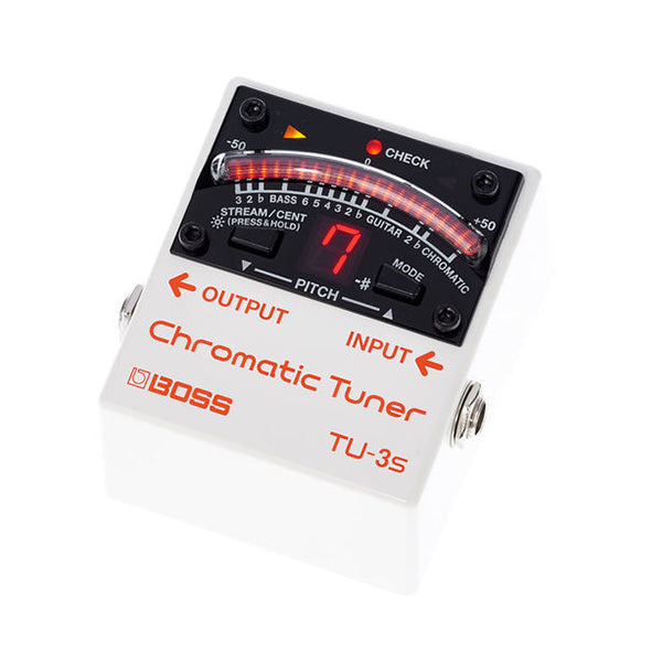 Boss TU-3S Chromatic Tuner Guitar Effect Pedal Foot Switch Processor (TU3S TU 3S)