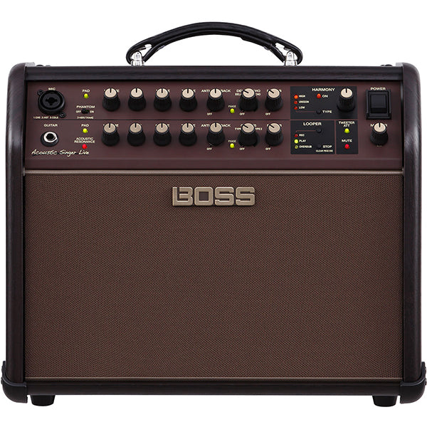 Boss ACS-LIVE 60 Watt Acoustic Singer Live Combo Amplifier Guitar Amp Speaker (ACS LIVE)