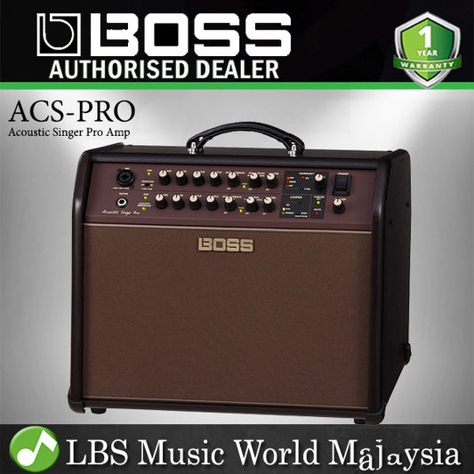 Boss ACS-PRO 120 Watt Acoustic Singer Pro Stage Amplifier Guitar Amp Speaker (ACS PRO)