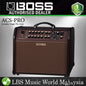 Boss ACS-PRO 120 Watt Acoustic Singer Pro Stage Amplifier Guitar Amp Speaker (ACS PRO)