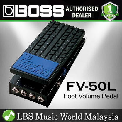 Boss FV-50L Stereo Volume Effect Pedal for Stompbox Keyboard and Digital Instrument (FV50L FV50)