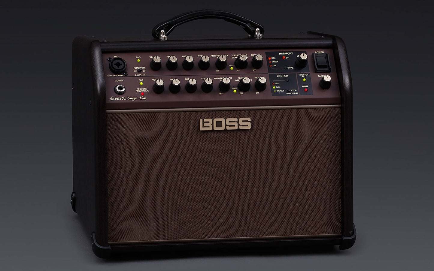Boss ACS-LIVE 60 Watt Acoustic Singer Live Combo Amplifier Guitar Amp Speaker (ACS LIVE)