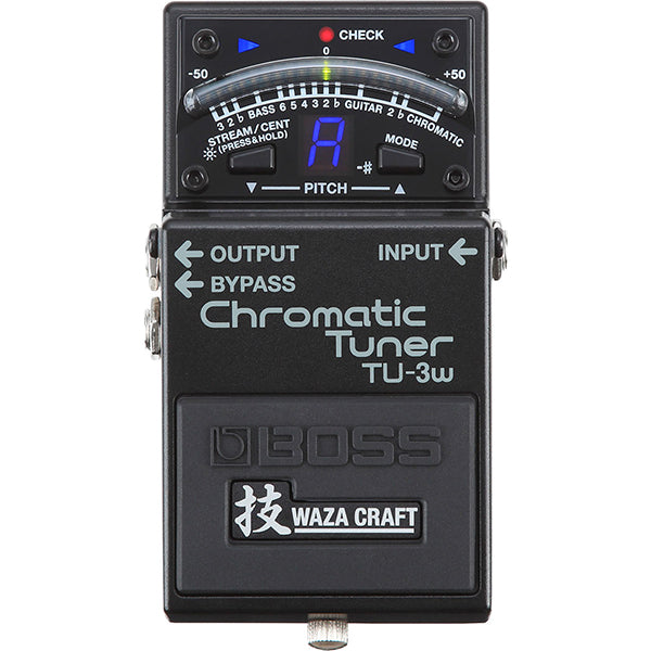 Boss TU-3W Chromatic Tuner Waza Guitar Effect Pedal Foot Switch Processor (TU3W TU 3W)