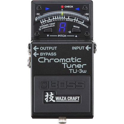 Boss TU-3W Chromatic Tuner Waza Guitar Effect Pedal Foot Switch Processor (TU3W TU 3W)