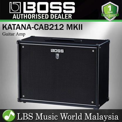 Boss KATANA-CAB212 MKII 150 Watt Guitar Amplifier Cabinet Speaker Amp (KATANA CAB212)