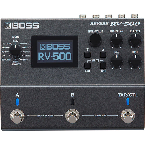 Boss RV-500 Reverb Multi-effects Pedal 12 Reverb Modes for Electric Guitar (RV500 RV 500)
