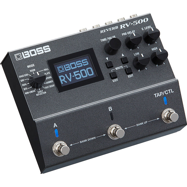 Boss RV-500 Reverb Multi-effects Pedal 12 Reverb Modes for Electric Guitar (RV500 RV 500)